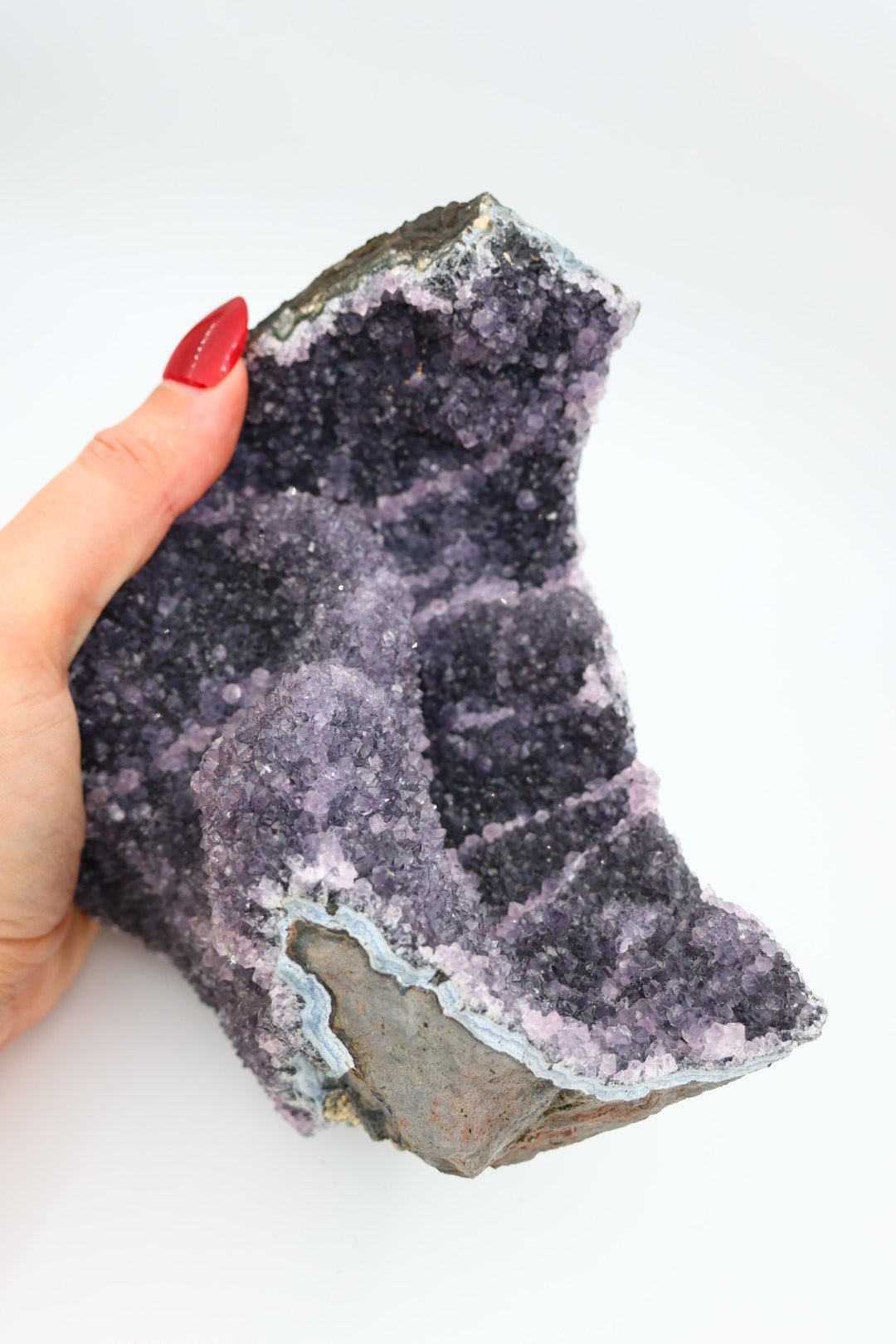 Amethyst-Cluster von KEY LIME STORE