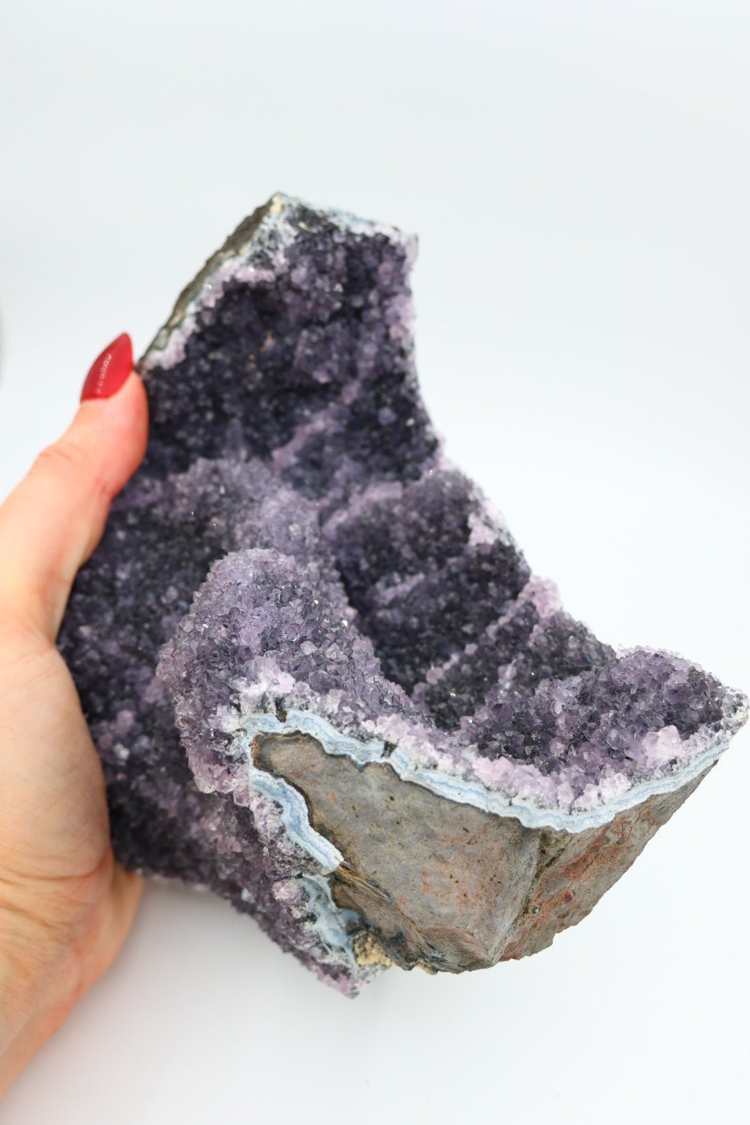 Amethyst-Cluster von KEY LIME STORE