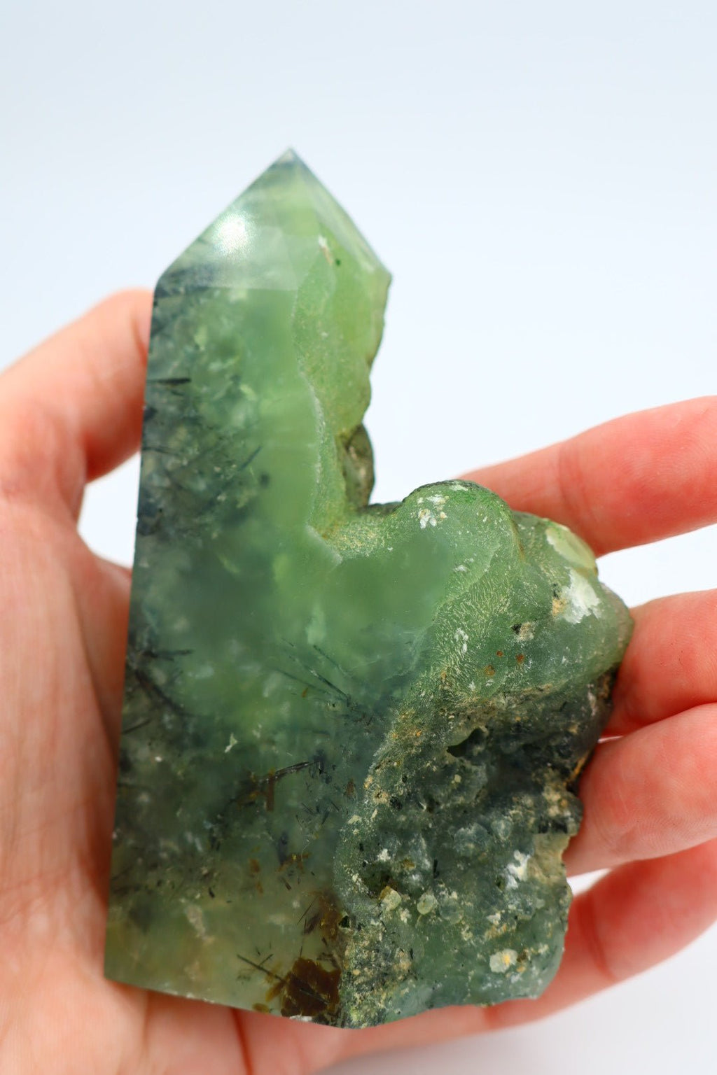 Prehnit-Obelisk von KEY LIME STORE