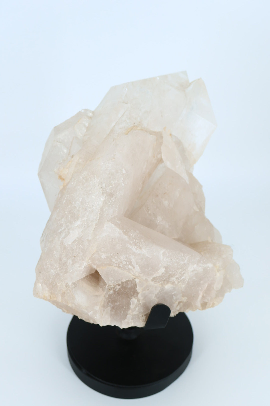 Bergkristal cluster op standaard - 5.6 kg