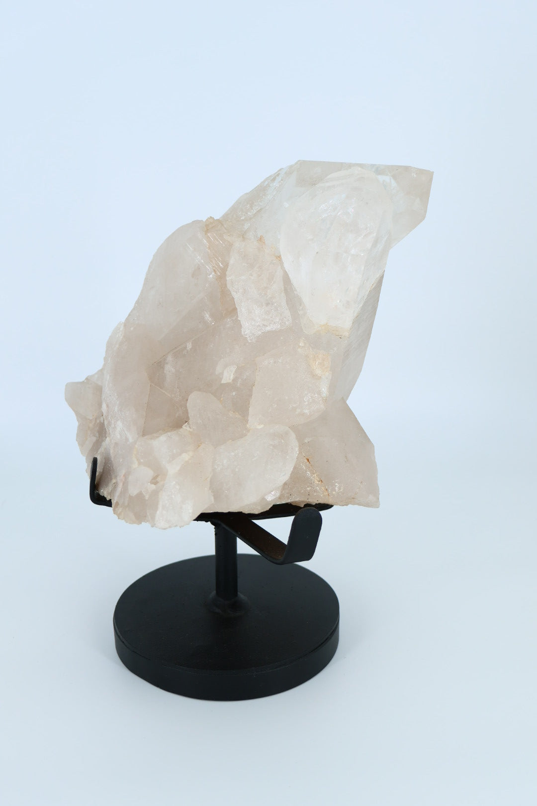 Bergkristal cluster op standaard - 5.6 kg