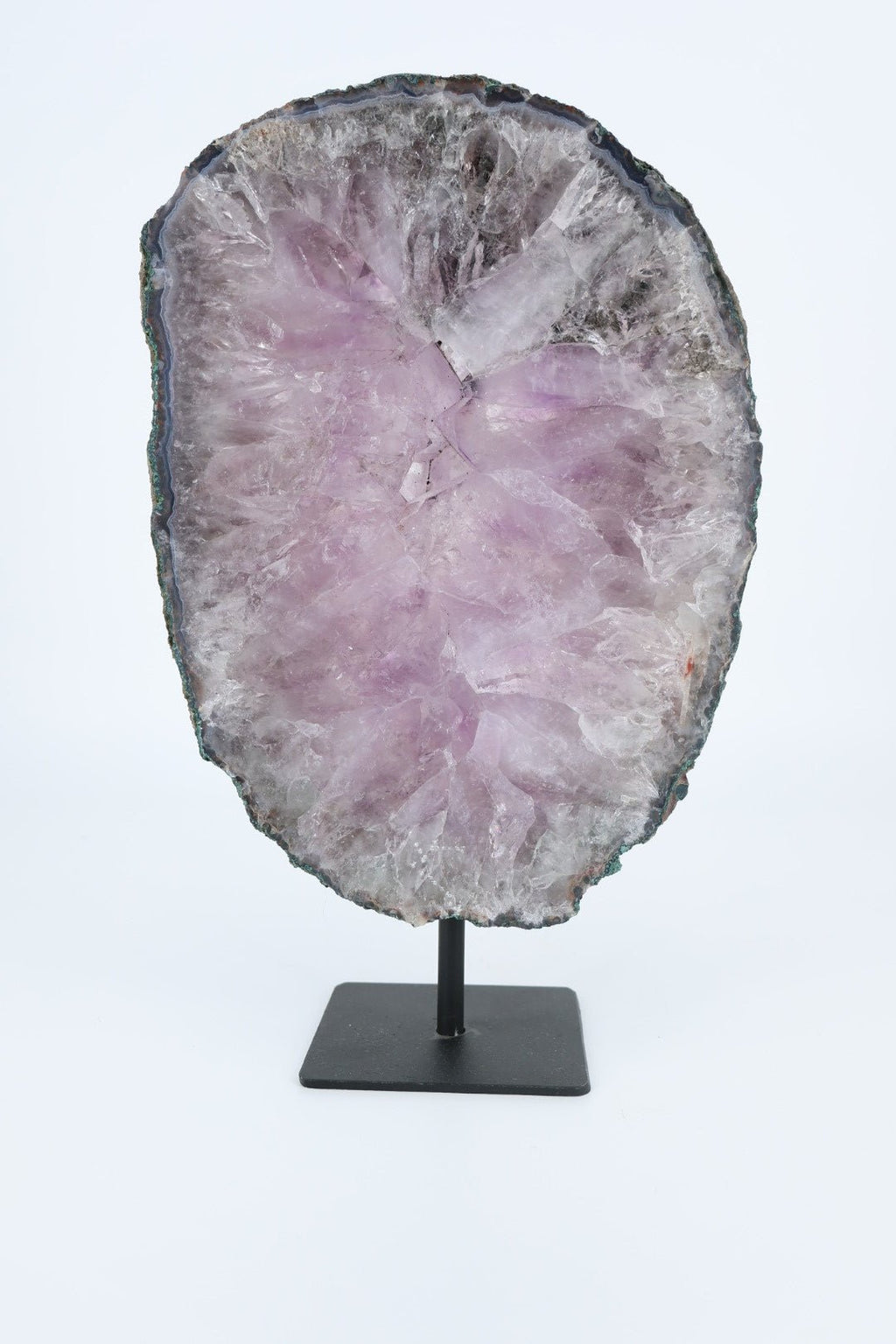 Amethyst-Scheibe auf Ständer – 2,841 kg von KEY LIME STORE