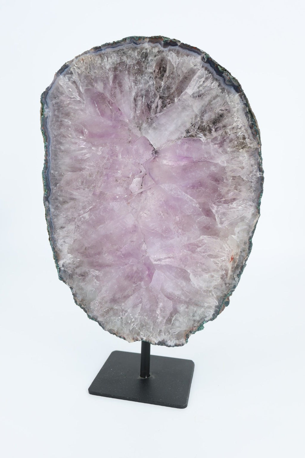 Amethyst-Scheibe auf Ständer – 2,841 kg von KEY LIME STORE