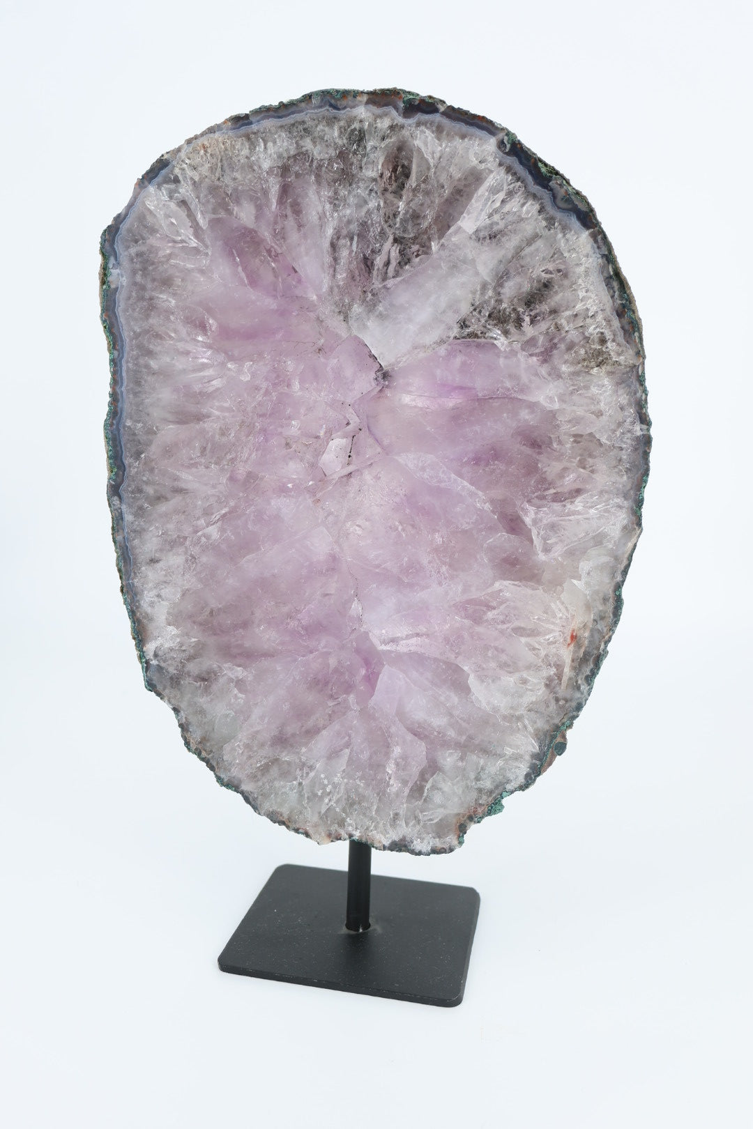 Amethist schijf op standaard - 2.841 kg