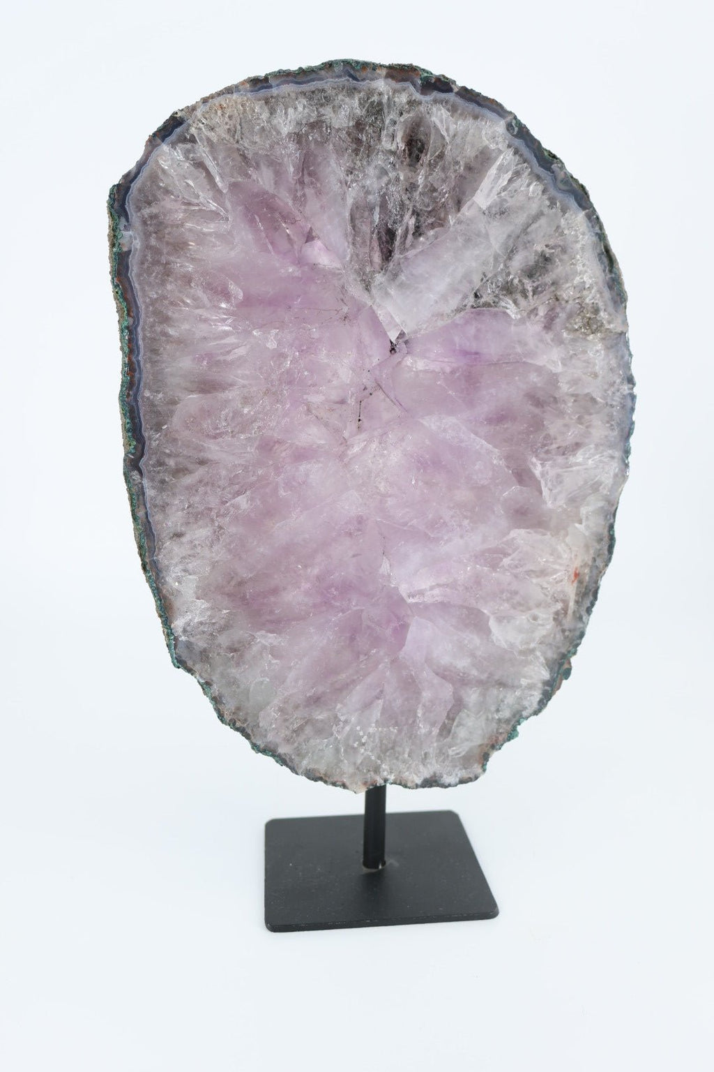 Amethyst-Scheibe auf Ständer – 2,841 kg von KEY LIME STORE