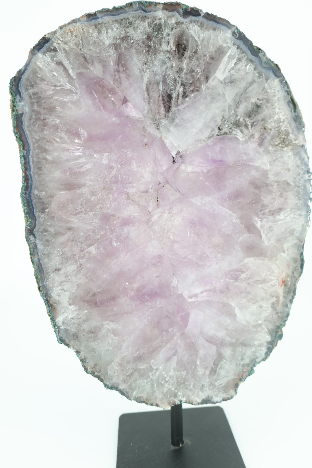 Amethist schijf op standaard - 2.841 kg