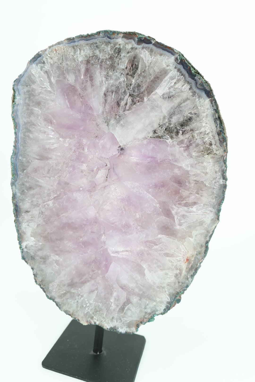 Amethist schijf op standaard - 2.841 kg