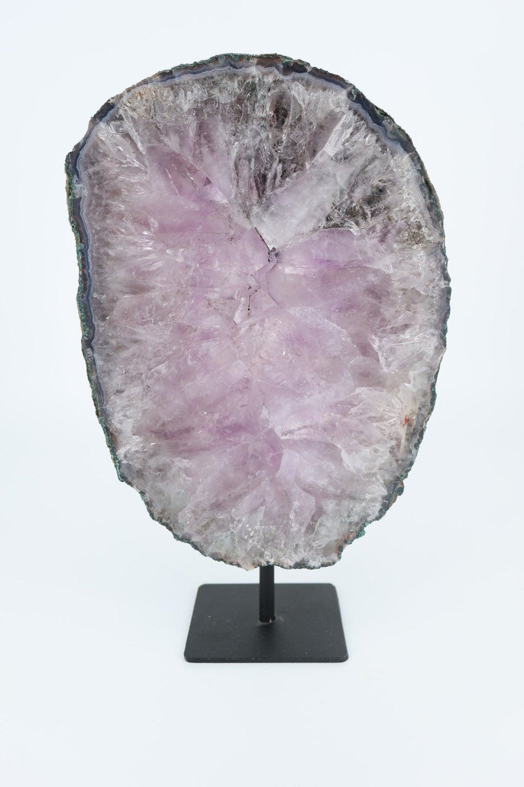 Amethyst-Scheibe auf Ständer – 2,841 kg von KEY LIME STORE