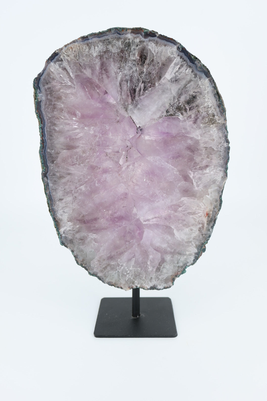 Amethist schijf op standaard - 2.841 kg