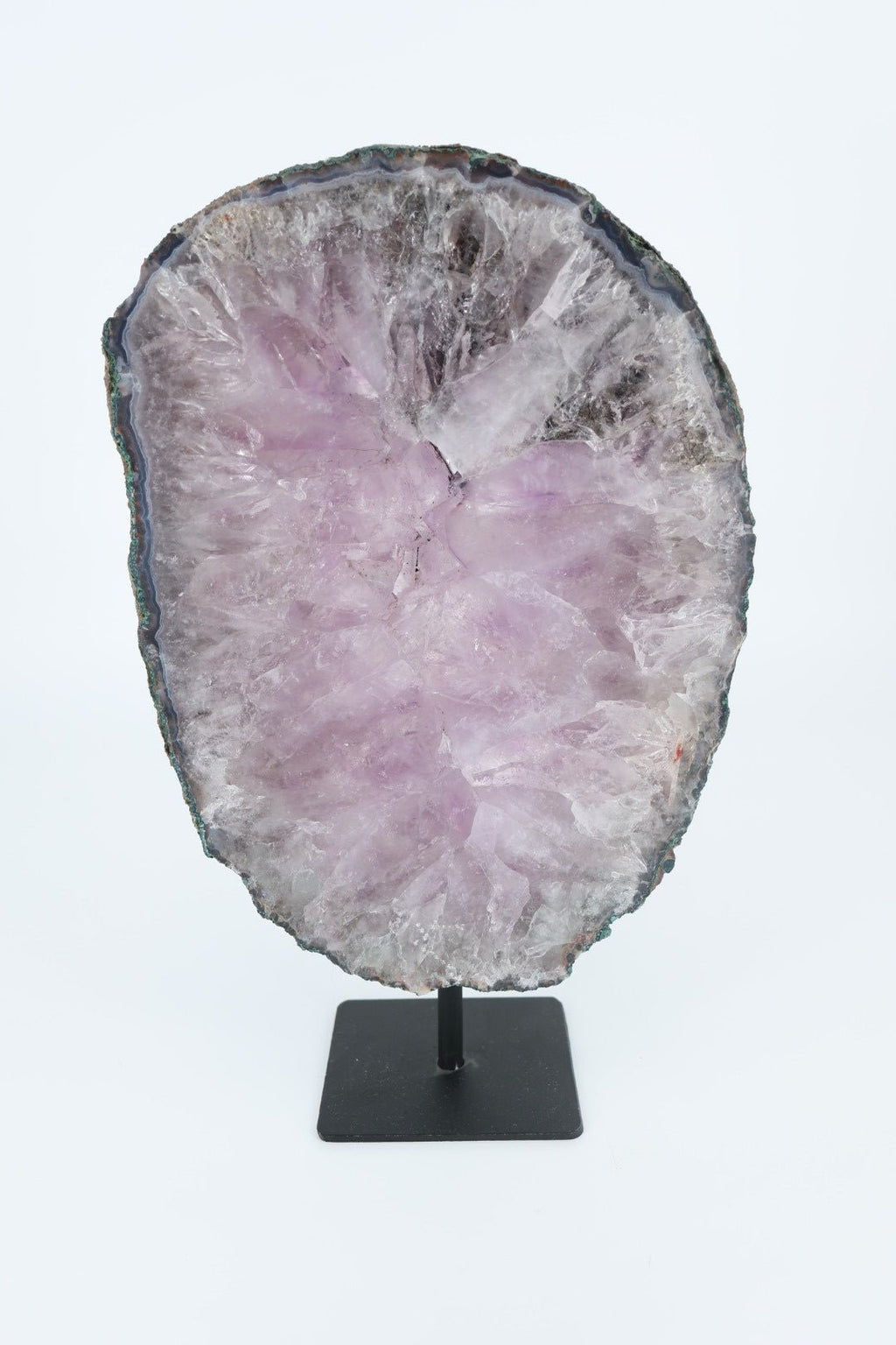 Amethyst-Scheibe auf Ständer – 2,841 kg von KEY LIME STORE