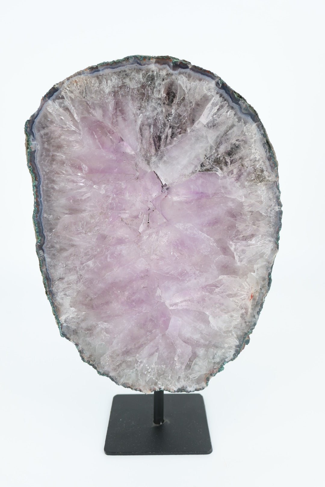 Amethyst-Scheibe auf Ständer – 2,841 kg von KEY LIME STORE