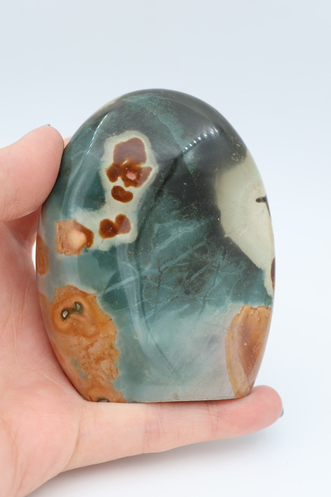 Polychroom Jaspis freeform 0,253 kg