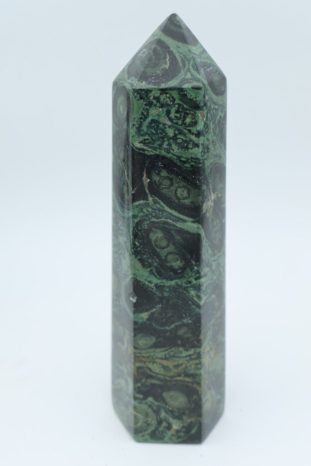Kambaba-Jaspis-Turm 0,510 kg von KEY LIME STORE