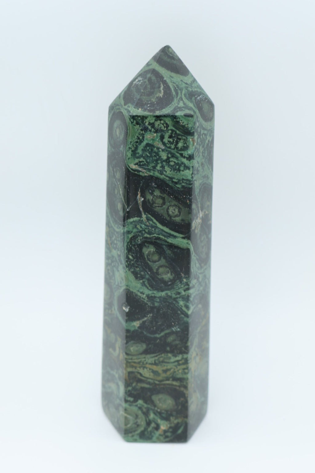Kambaba-Jaspis-Turm 0,510 kg von KEY LIME STORE