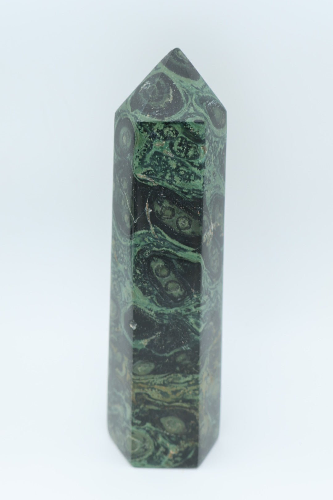 Kambaba-Jaspis-Turm 0,510 kg von KEY LIME STORE