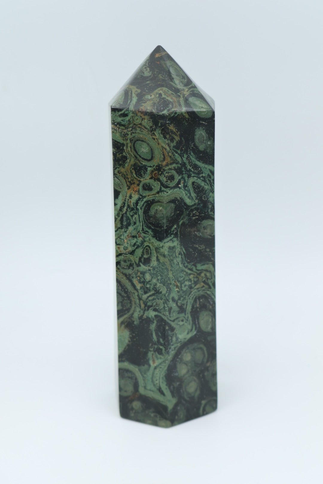 Kambaba-Jaspis-Turm 0,541 kg von KEY LIME STORE
