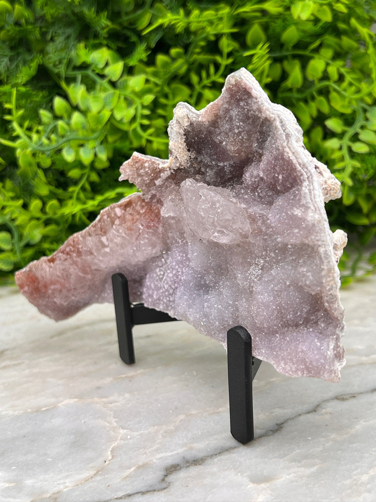 Amethist flower op standaard (274 gr/15 cm)