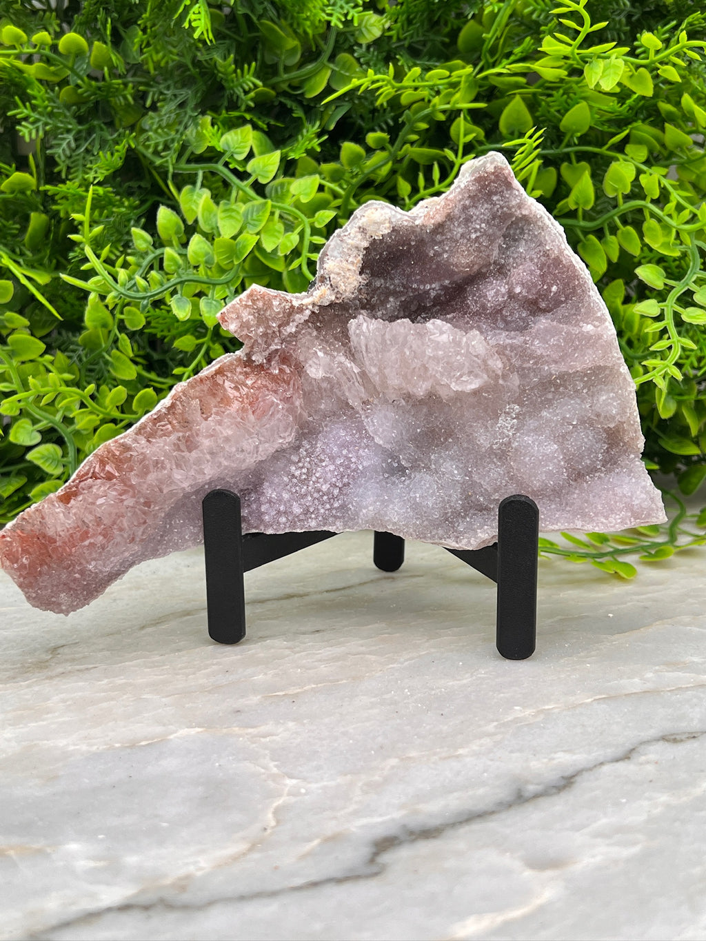 Amethist flower op standaard (274 gr/15 cm)