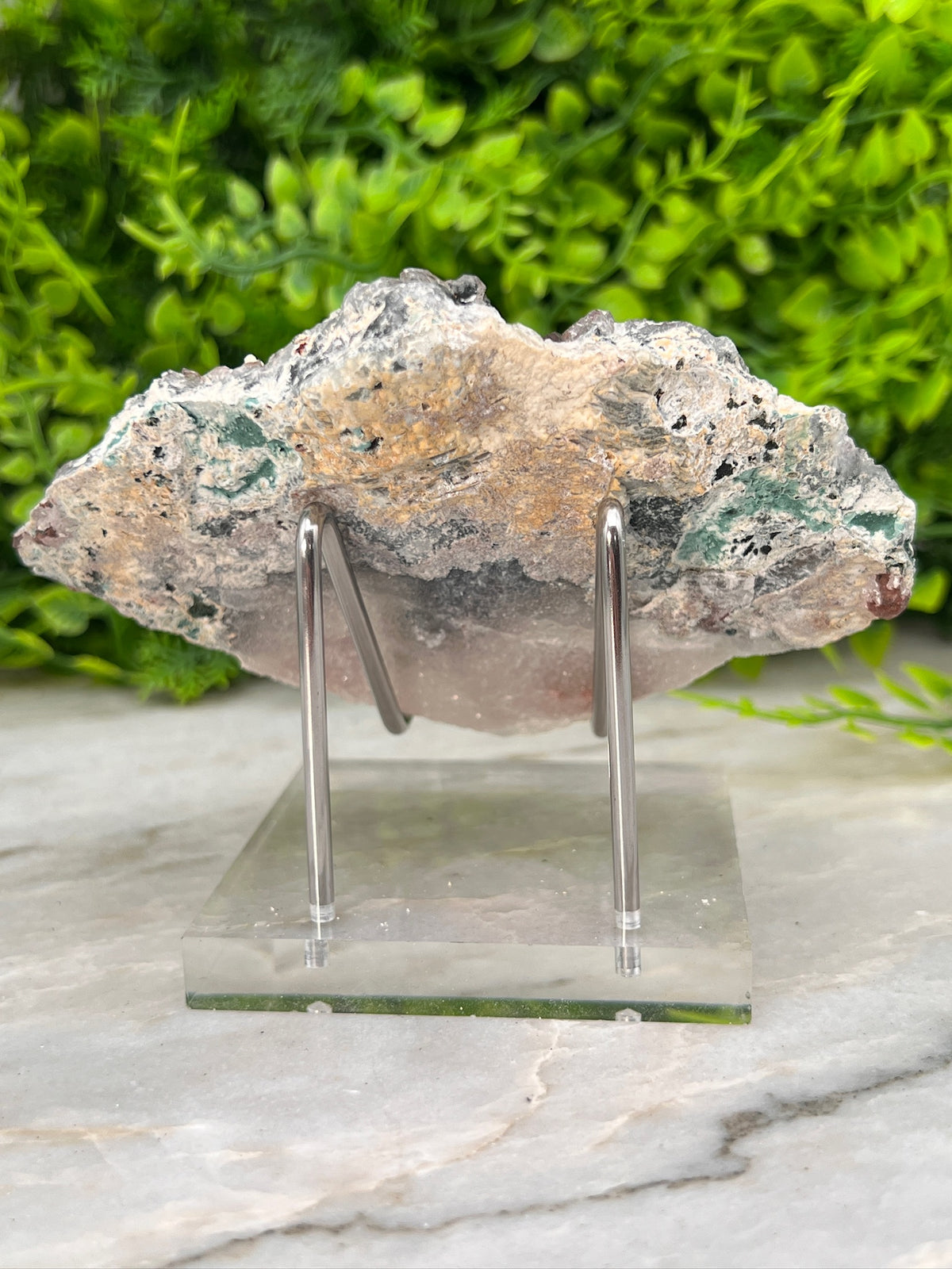 Amethist flower op standaard (222 gr/12 cm)