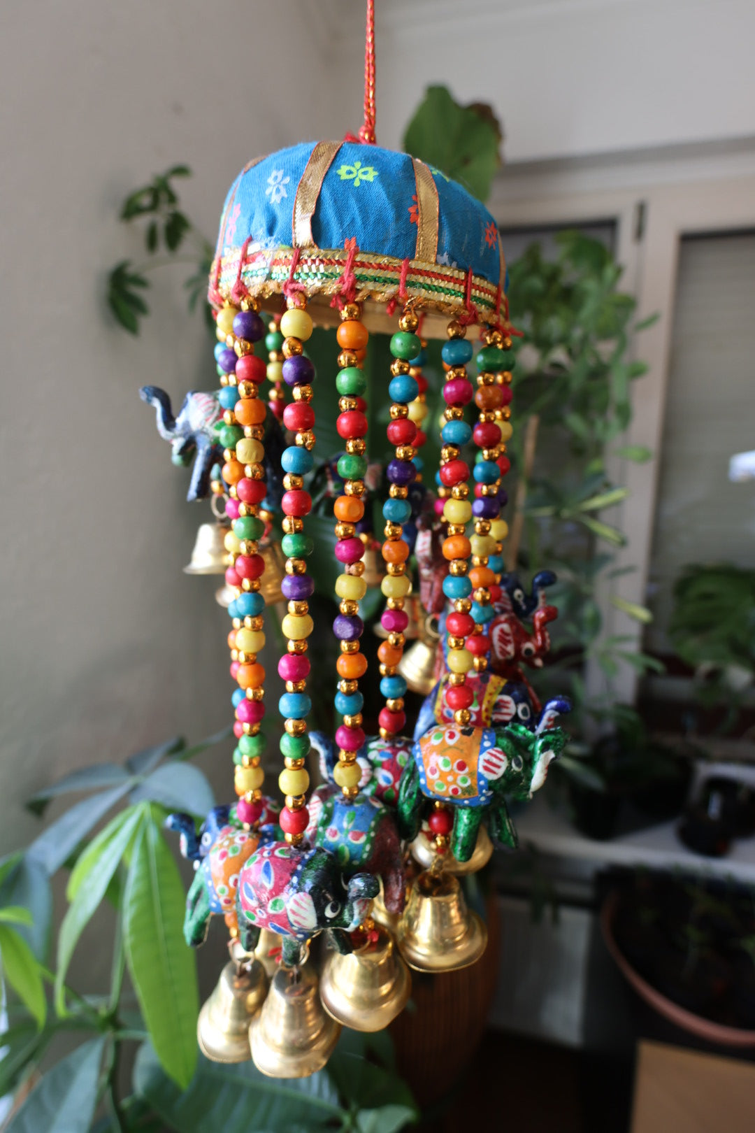 Windgong / mobiel olifantjes