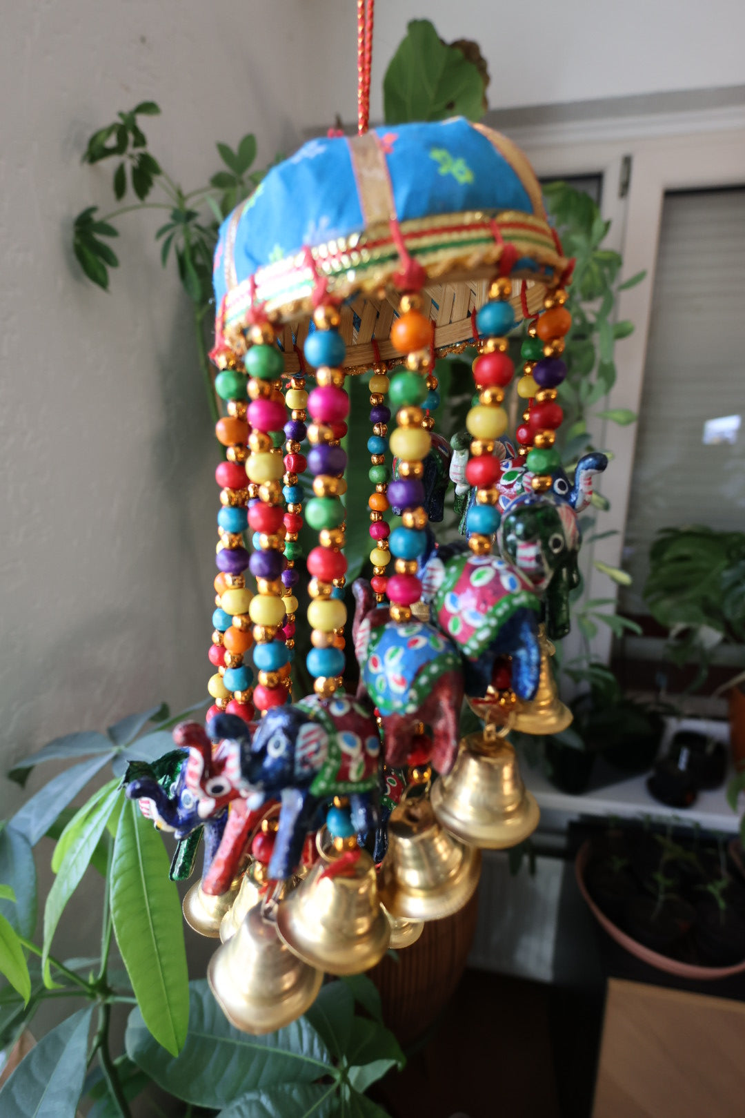 Windgong / mobiel olifantjes