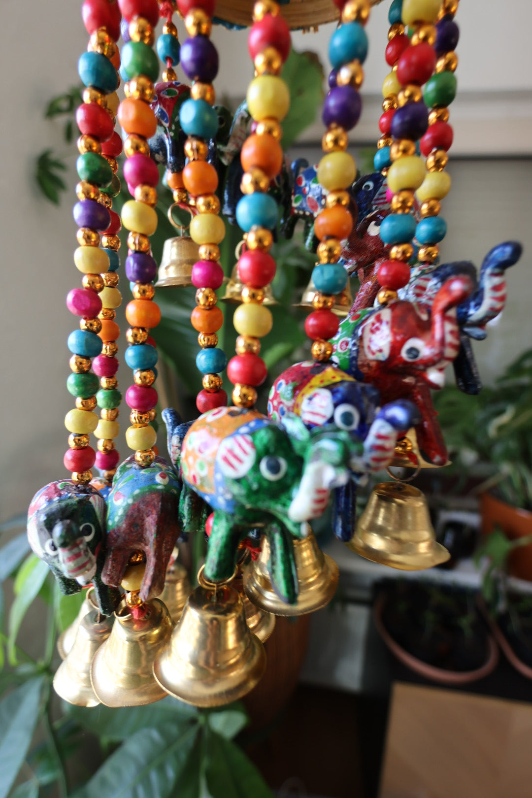 Windgong / mobiel olifantjes