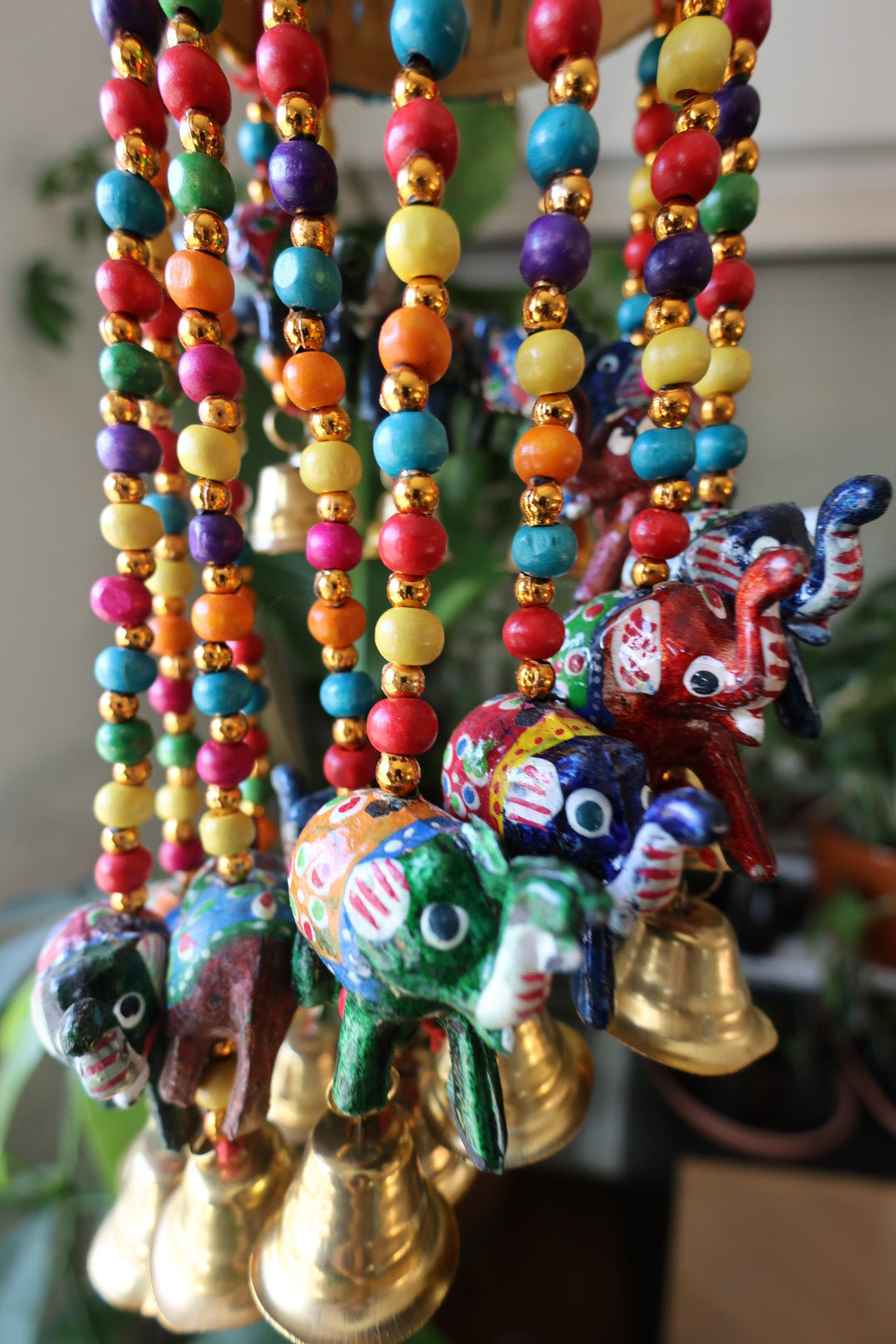 Windgong / mobiel olifantjes