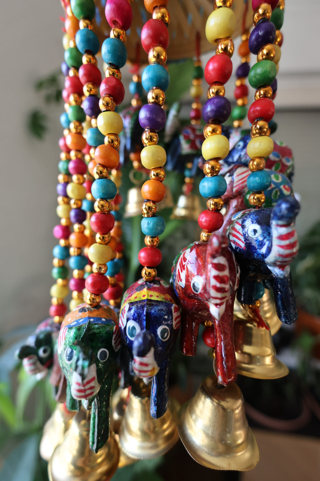 Windgong / mobiel olifantjes