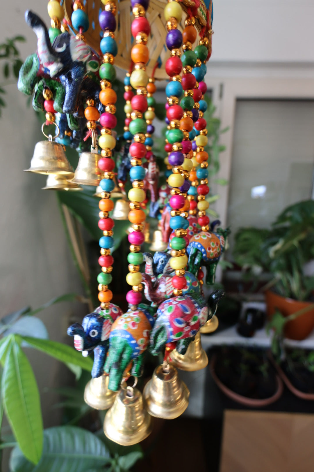 Windgong / mobiel olifantjes