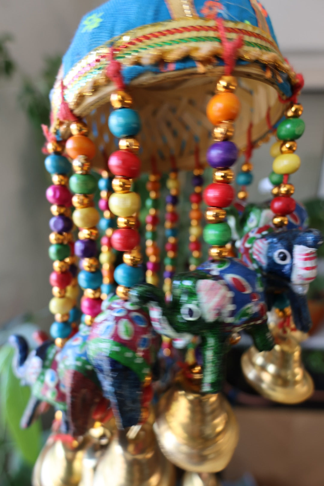 Windgong / mobiel olifantjes