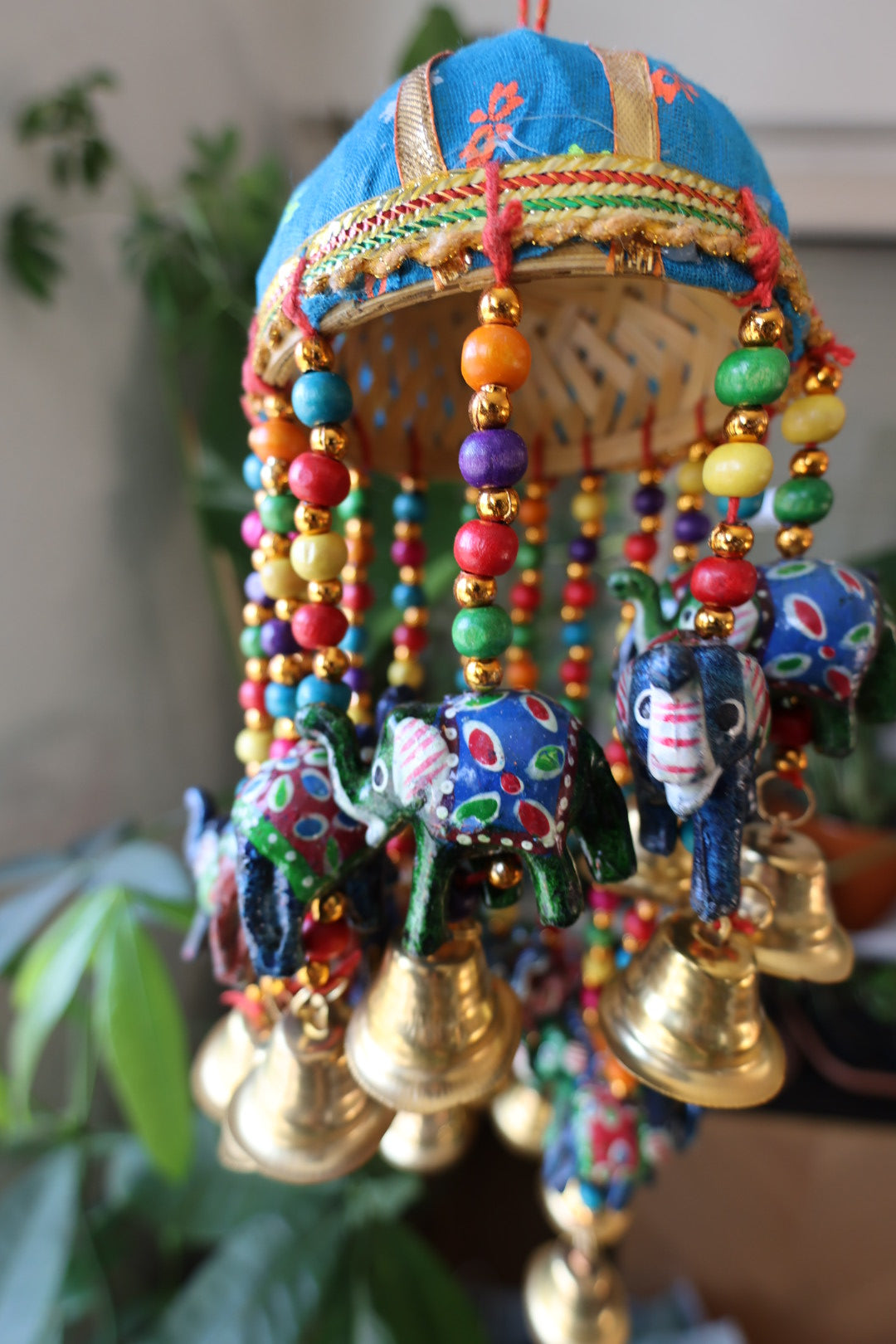 Windgong / mobiel olifantjes