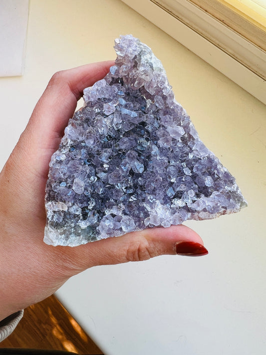 Crystal amethyst cluster
