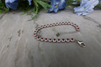 Armband Robijn rond (cz) 925 sterling zilver