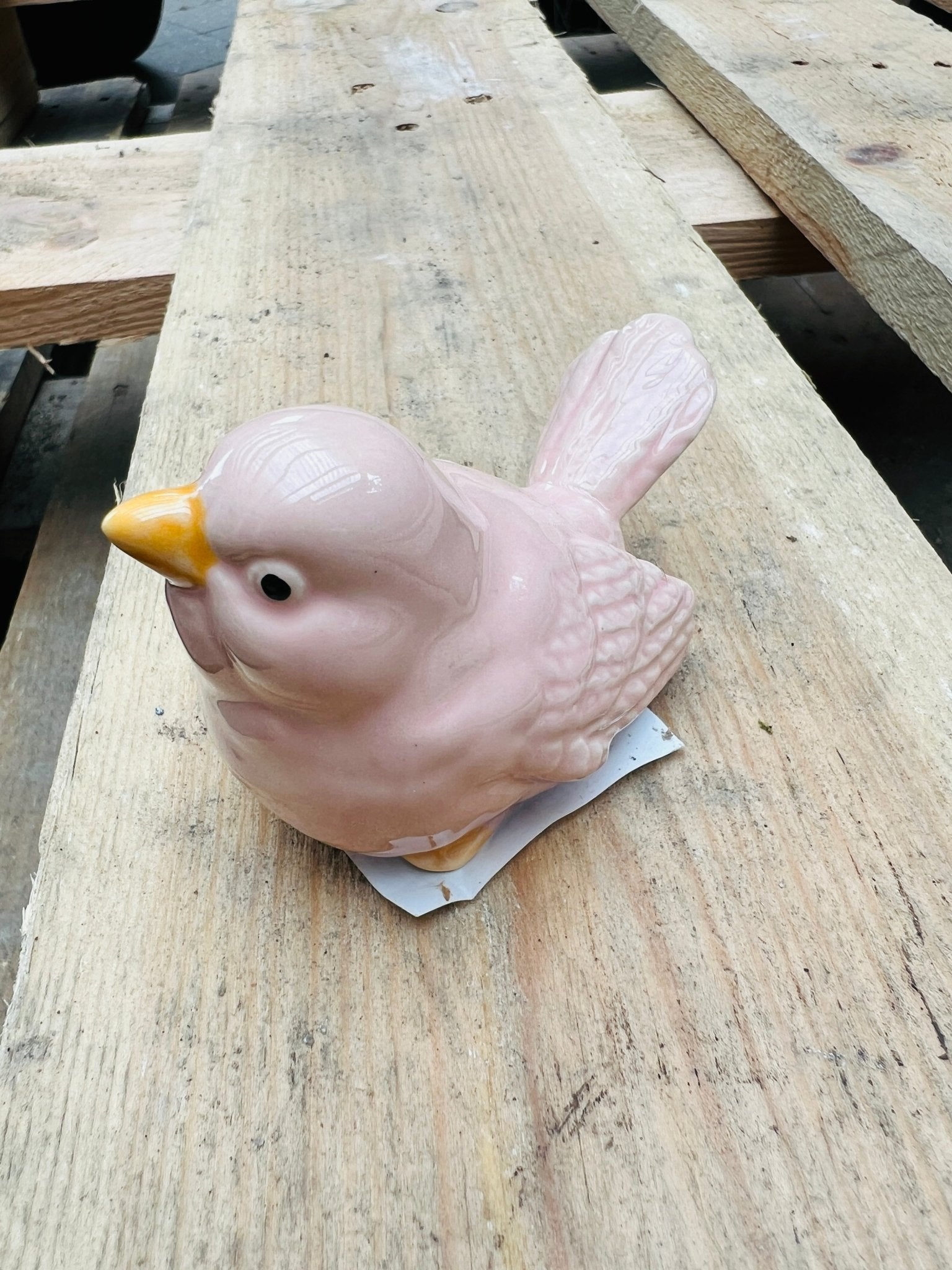 Vogel-Figur, rosa, von KEY LIME STORE