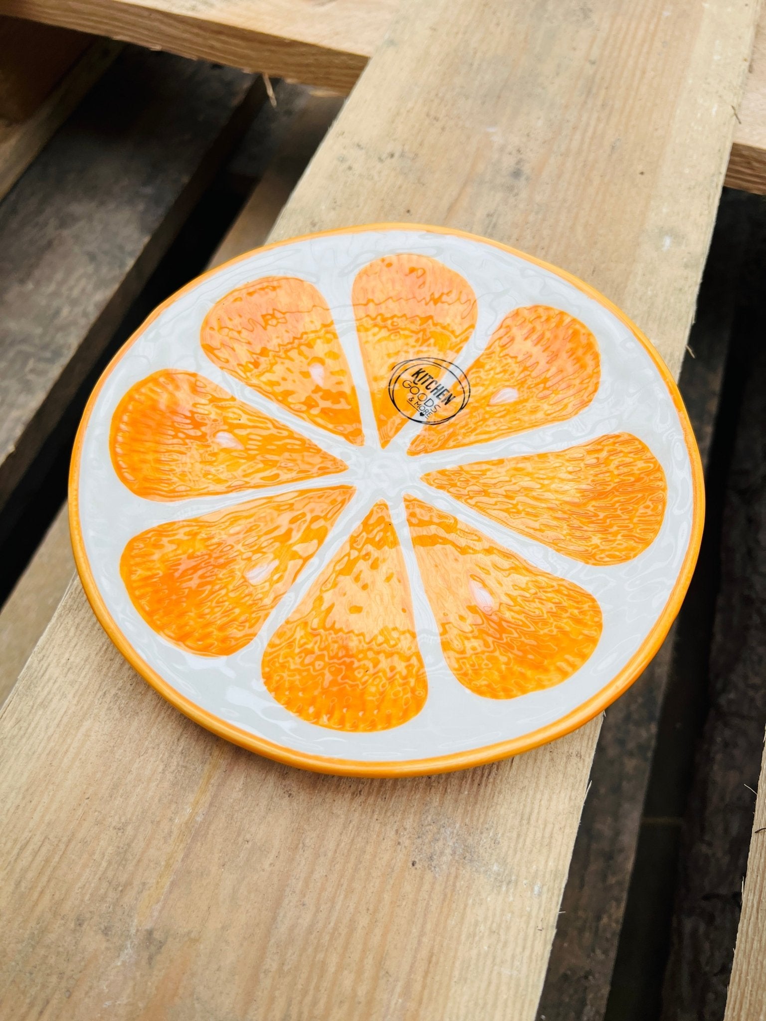 Orangenteller „Dolomite“ von KEY LIME STORE