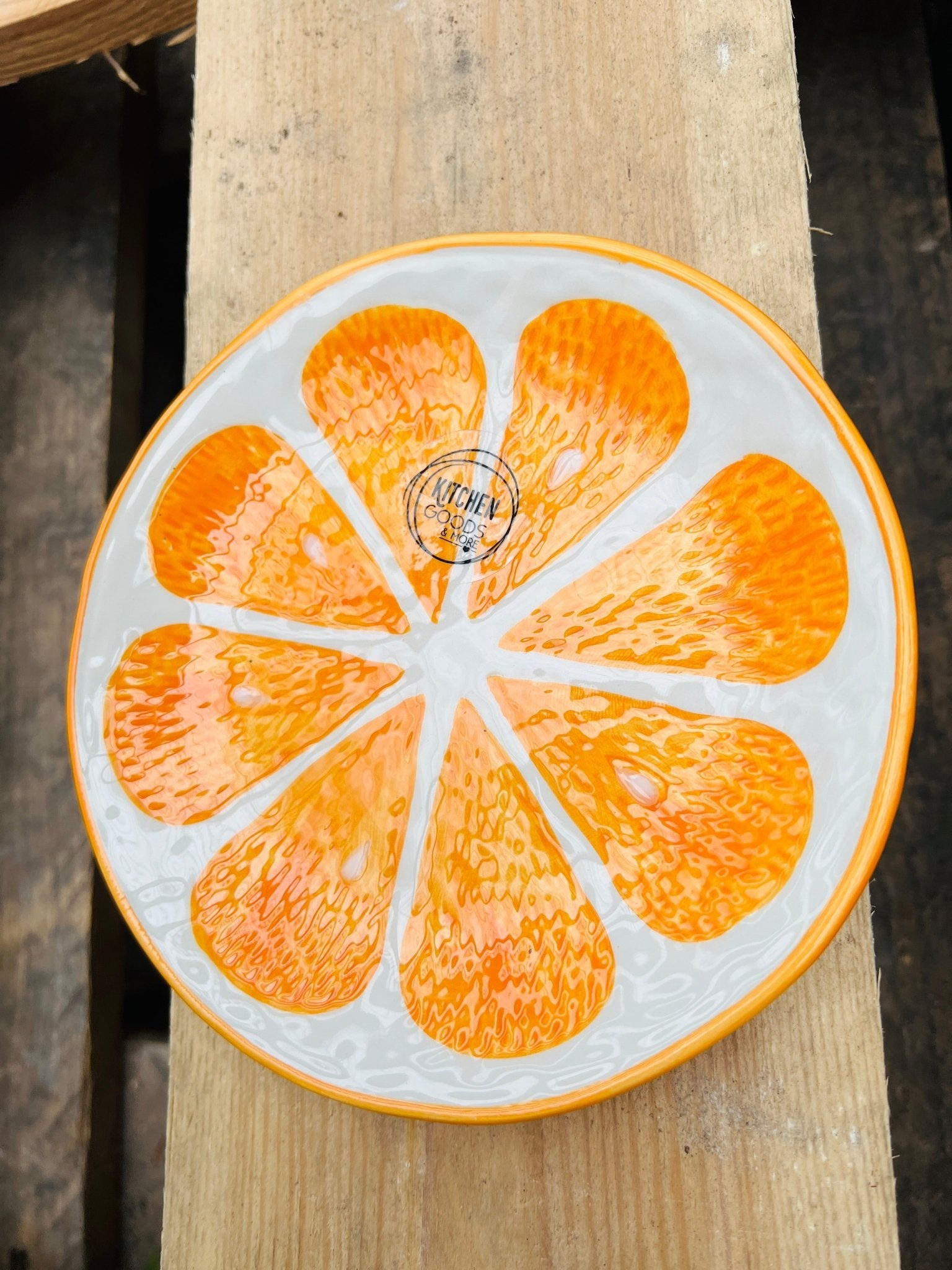 Orangenteller „Dolomite“ von KEY LIME STORE