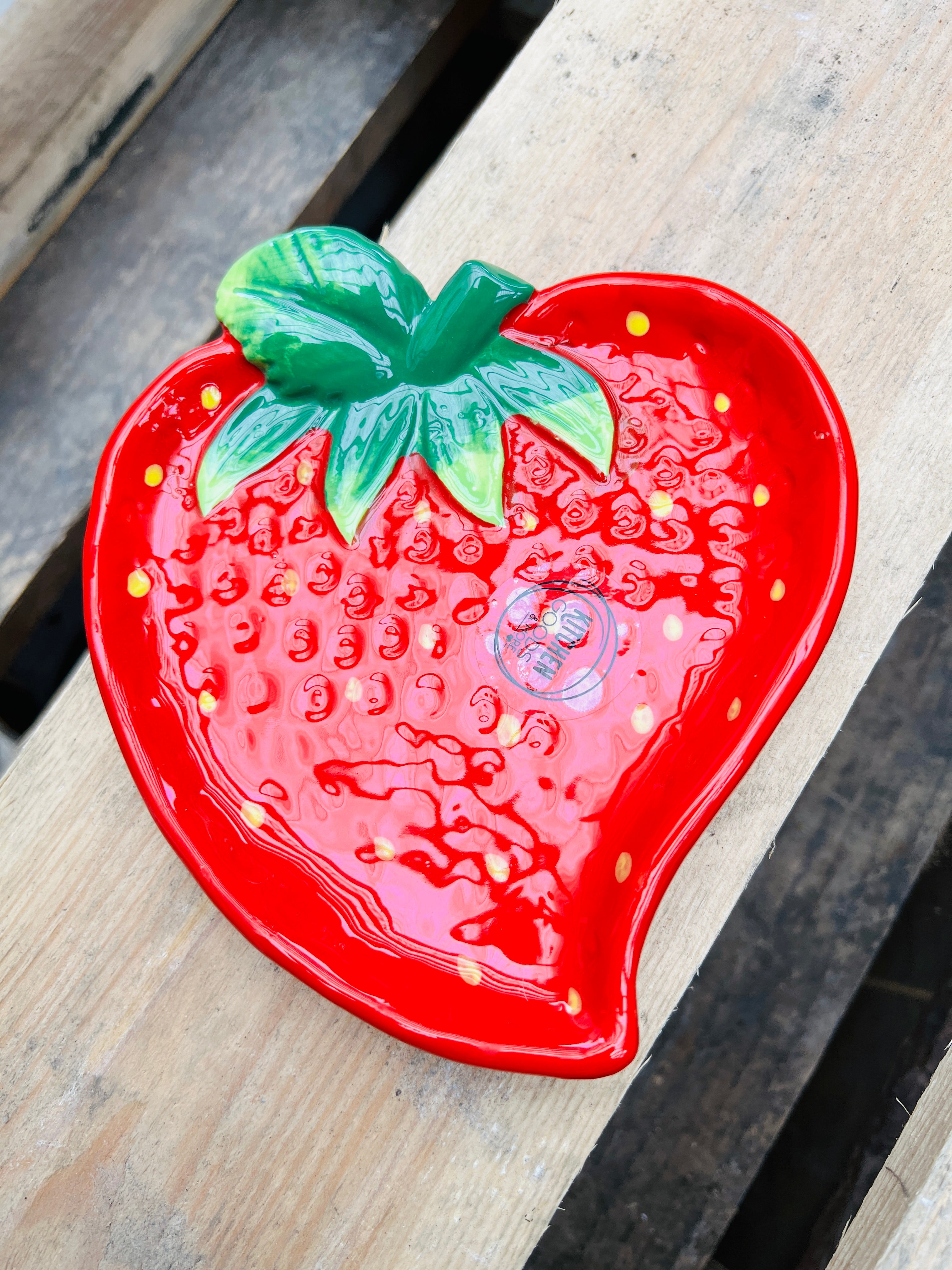 Aardbei bord dolomiet