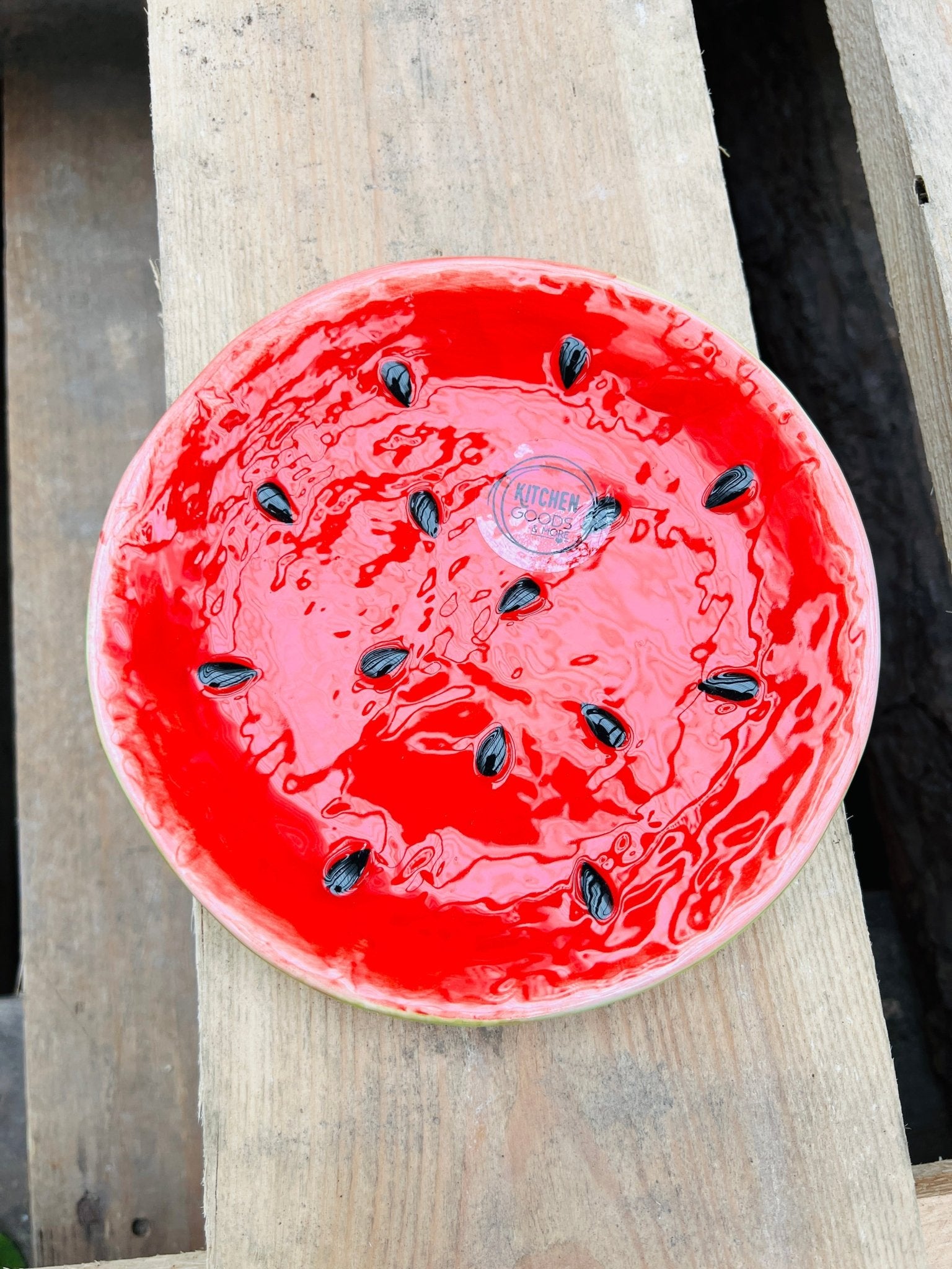 Wassermelonen-Teller „Dolomit“ von KEY LIME STORE