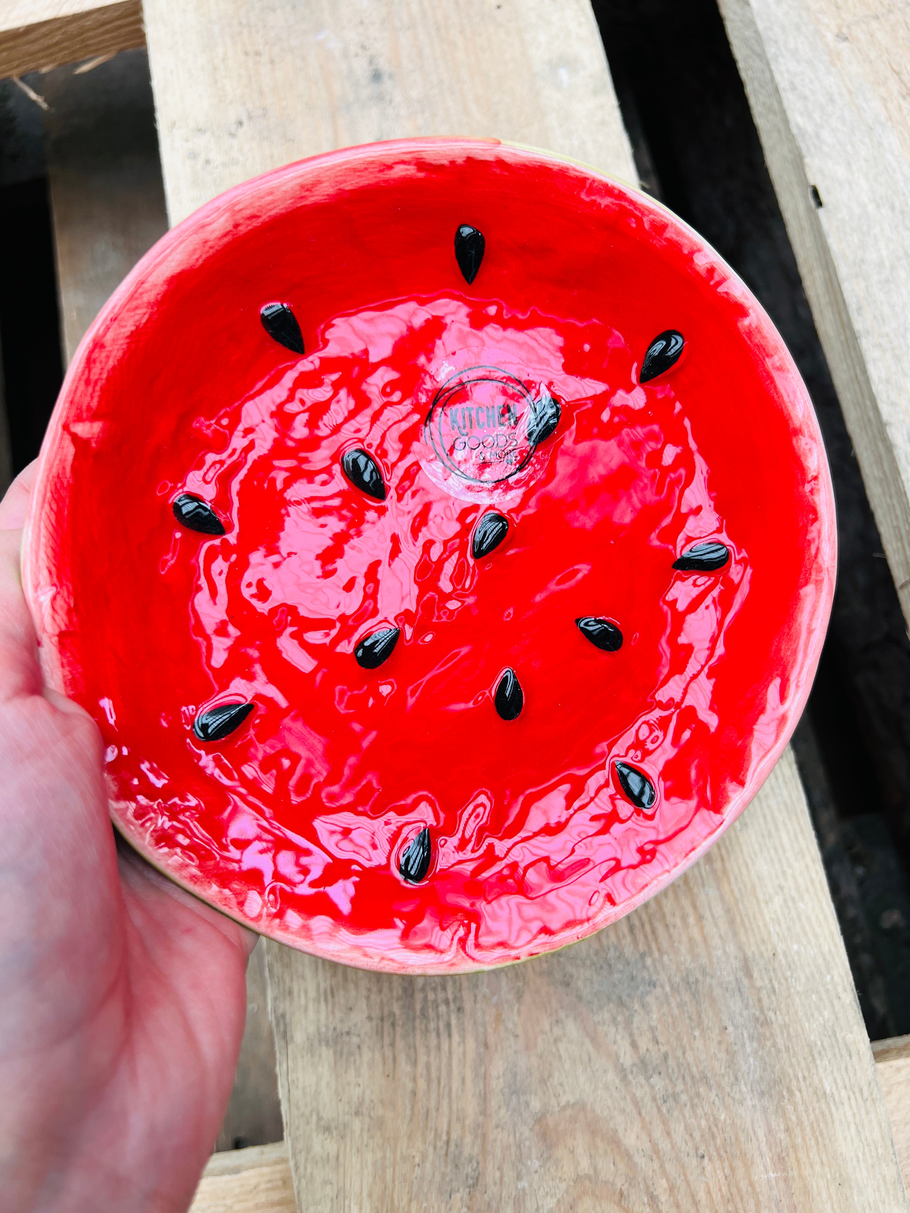 Watermelon plate dolomite