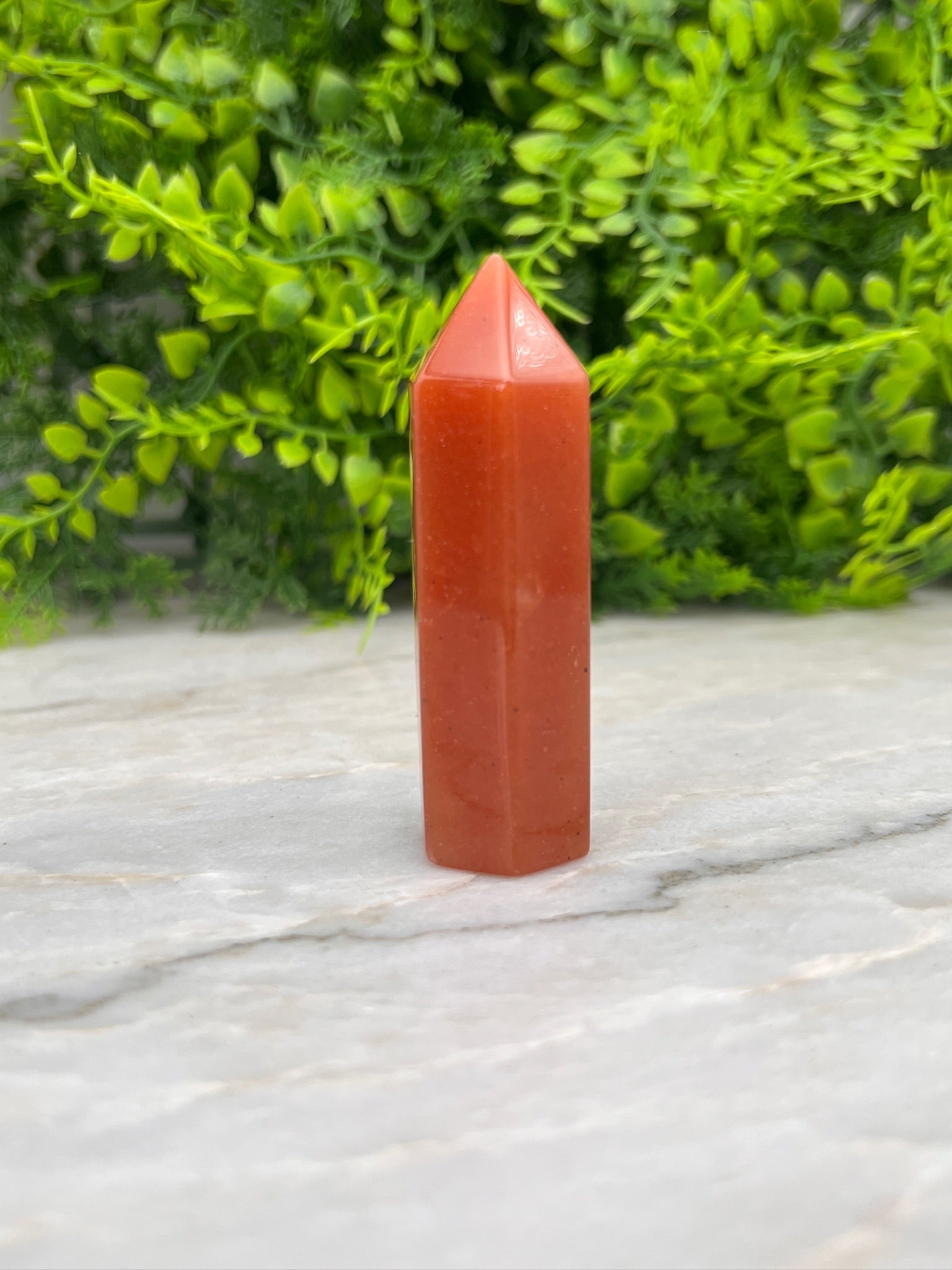 Roter Aventurin-Turm (7 cm) von KEY LIME STORE