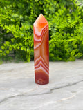 Karneol-Turm (10 cm) von KEY LIME STORE