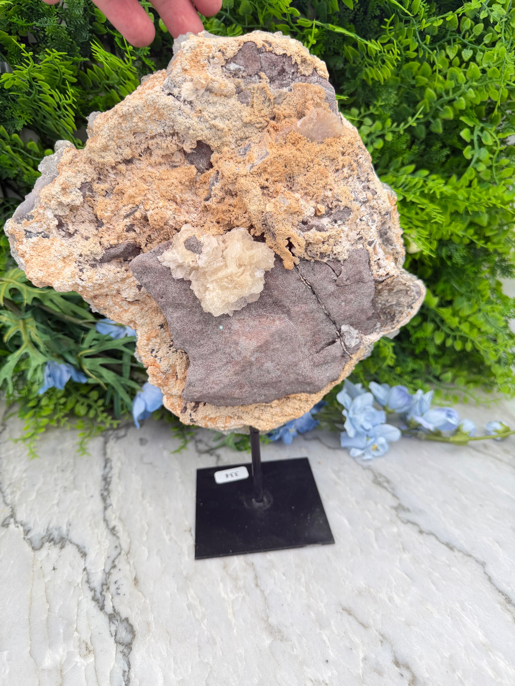 Amethist Flower op standaard XL