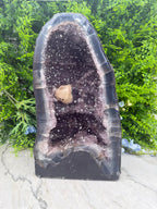 Amethist met Calciet en Agaat Geode XL