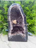 Amethist met Calciet en Agaat Geode XL