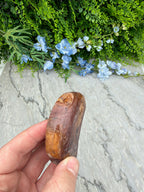 Druzy Rode Jaspis maan