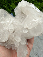 Bergkristal cluster
