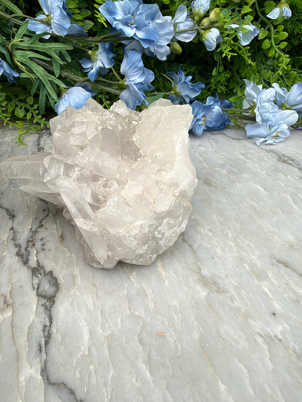 Bergkristal cluster