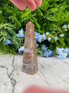 Sageniet Agaat obelisk