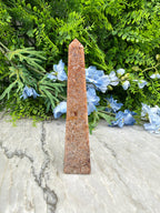 Sageniet Agaat obelisk