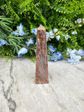 Sageniet Agaat obelisk